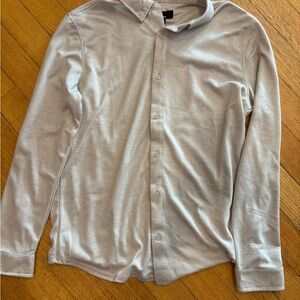 Cream Button-Up Shirt